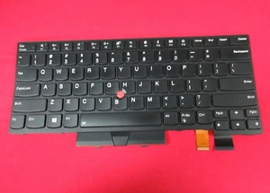ORIGINAL LENOVO THINKPAD T470 T480 BACKLIT KEYBOARD 01AX487 01AX569 - Picture 1 of 3