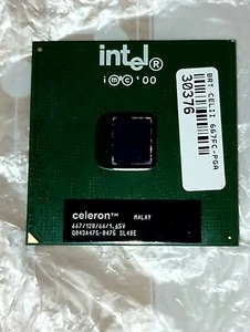 CPU PROCESSOR INTEL CELERON 667MHz Socket-370 SL48E CELLII 667FC-PGA 667/128/66 - Imagen 1 de 5