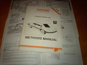 Thatcham Body Repair Manual Citroen Xantia 1993 - Picture 1 of 1