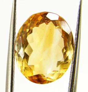 Piedra preciosa suelta de cuarzo citrino natural de 6,55 quilates corte ovalado piedra curativa - 60088 - Imagen 1 de 5