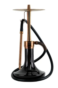 ODUMAN INFINITY WASSERPFEIFE - BLACK GLASS-BRONZE BODY, Shisha Wasserpfeife Nargile EXPRESS - Bild 1 von 4