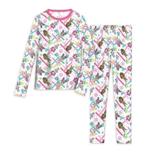 LOL Surprise Girl's Spandex Thermal Warm Underwear Set Climate Right Cuddl Duds - Picture 1 of 6