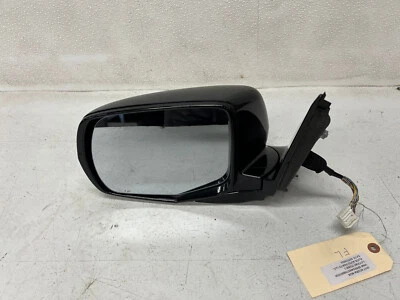 15-17 ACURA MDX FRONT LEFT DRIVER SIDE EXTERIOR REAR VIEW MIRROR, OEM LOT3383 - Image 1 of 4