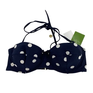 Kate Spade Size M Underwired Bikini Top Balsa Chica Polka Dot NWT - Picture 1 of 12