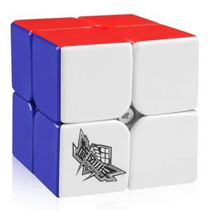 D-FantiX Cyclone Boys 2x2 Speed Cube Stickerless 2 by 2 Magic Cube Puzzles Toys - Picture 1 of 8
