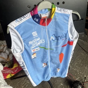 Sportful Maratona Dles Dolomites men's sleeveless cycle jersey Extra Large - Picture 1 of 18