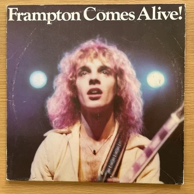 FRAMPTON COMES ALIVE BY PETER FRAMPTON VINYL DOUBLE ALBUM 1976 Gatefold VGC - Image 1 of 4