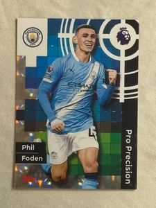 2025-26 Topps Premier League Pro Precision Phil Foden #411 Manchester City - Imagen 1 de 2