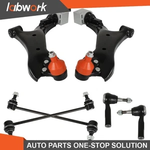 Labwork Suspension Kit Lower Control Arms w/ Ball Joints Sway Bar Links 6PCS - Picture 1 of 13