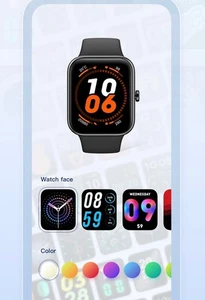 Very Fit Smart Watch, Fitness / Heart Rate, Sleep - Black - Used - Picture 1 of 6