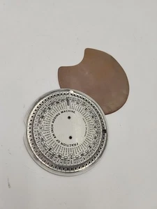 Vintage Sheradco Bruchteil eines Zolls Addiermaschine Radrechner mit Koffer - Bild 1 von 7
