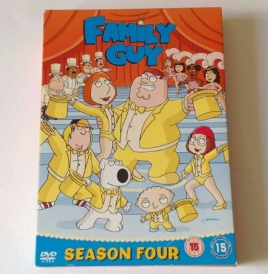 Family Guy | Season 4 | Family, Comedy | Rated 15 | 3 x DVD - Image 1 of 2