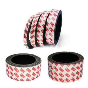 ★TheQ★ Magnetband mit 3M Kleber 2 mm stark Magnetstreifen 10 - 50 mm Meterware - Bild 1 von 8