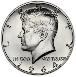 Kennedy Half Dollar 1964 90% Silver Proof 50C PCGS PR 67 Uncirculated 50c Coin - Picture 1 of 12