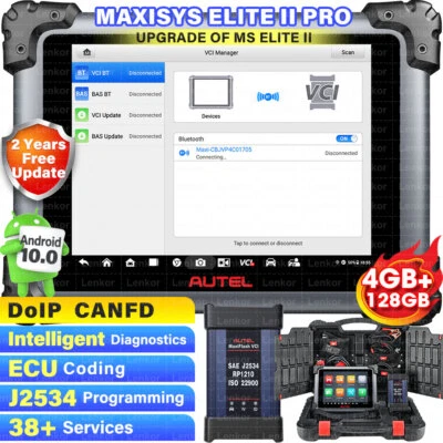 Autel MaxiSys Elite II Pro ULTRA MS919 Outil diagnostic Programmation Codage écu - Image 1 of 4