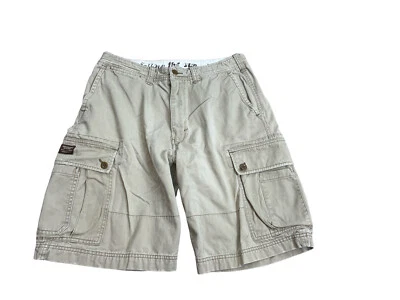 Pantalones Cortos Carga American Eagle Para Hombre Talla 33 Clásicos 100% Algodón Aire Libre Activos Informales Foto 1 de 4