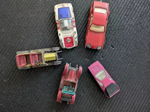Toy cars lot 5 matchbox corgi hot wheels uk 1970s - Picture 1 of 11