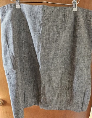 Saia lápis cinza Monroe & Main plus size tamanho 22W - Imagem 1 de 3