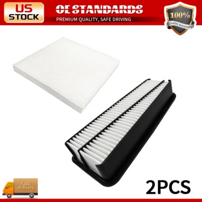 Juego de filtros de aire de motor y cabina para Toyota Tacoma 2005-2013 2014 2015 4,0 L Foto 1 de 4