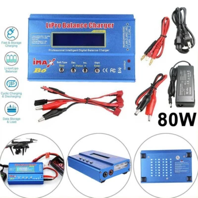 Cargador de Batería iMAX B6 80W Lipo NiMh Li-ion Ni-Cd Digital RC Cargador de Equilibrio Foto 1 de 4