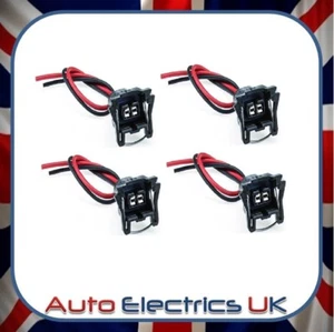 Fuel Injector BOSCH type Connector Plug EV1 OBD1 Pigtail Wiring Clip *4 PACK* - Picture 1 of 1