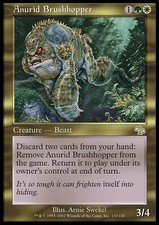 Magic the Gathering MTG Anurid Brushhopper (137) Judgment   LP