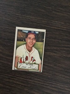1952 Topps #78 Ellis Kinder EX Red Sox Red Back