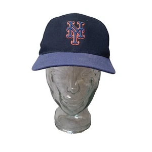 Vintage New York Mets Sports Specialties Hat Snapback Black Blue Wool Blend Cap - Picture 1 of 17