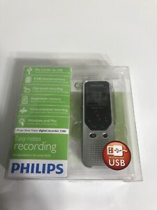 Vintage 2013' New Philips Voice Tracer Digital Recorder 1200 W/ USB One-Touch