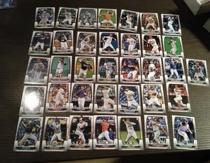 2023 BOWMAN LOT 36 ROOKIES BASEBALL CARDS CARDS . NO DOUBLE