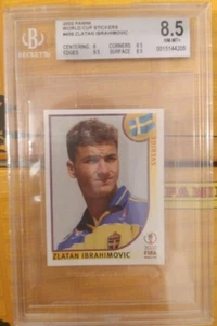 RARE ROOKIE ZLATAN IBRAHIMOVIC BGS PSA PANINI WC 2002 NM-MINT+ #456 - Picture 1 of 2