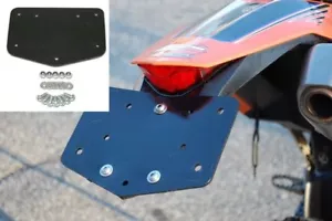 Enduro Engineering License Plate Holder Plastic Black 22-700 KTM Husqvarna - Picture 1 of 4