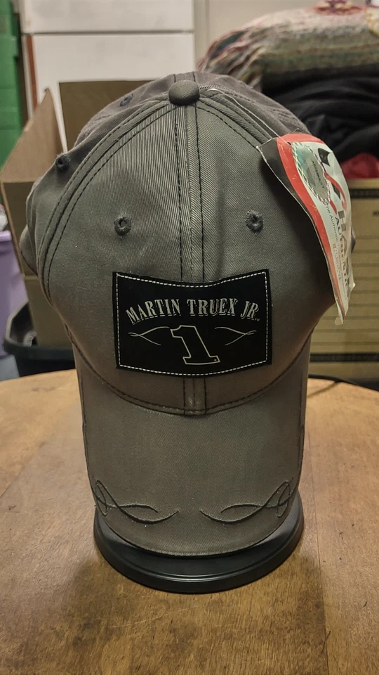 NWT Chase Authentics Martin Truex Jr #1 Gray Ball Cap Hat Adjustable - Image 1 of 4