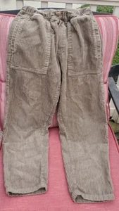 ZARA boys corduroy jogger pants brown size 10 - Picture 1 of 3