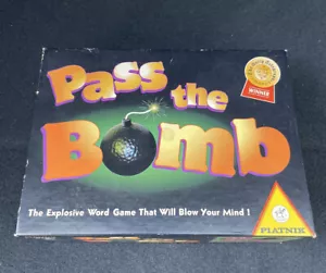 Vintage 1994 PASS the BOMB Multiplayer Card Game Explosive Word Game Piatnik - Picture 1 of 7
