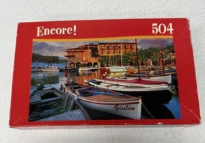 500 Piece Puzzle Encore! Harbor Sail Boats NEW in Box Water Scenic View Sailing - Picture 1 of 4