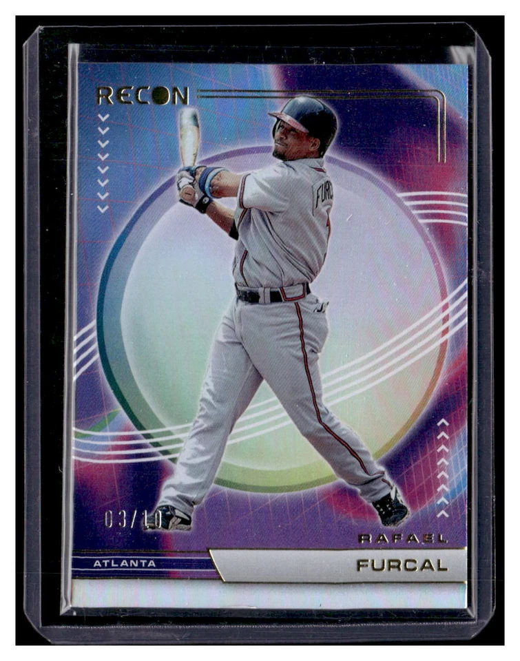 2023 Panini Chronicles Recon Gold #11 Rafael Furcal BRAVES /10  - Image 1 of 1