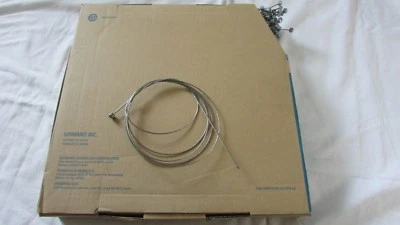 Genuine Shimano bike cycle MTB inner brake cable 1.6mm x 2050mm Y80098521 BN - Image 1 of 4