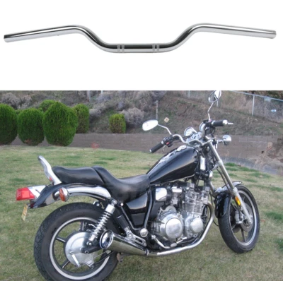 Barras de arrastre manillar 7/8" para Yamaha XJ 550 600 700 750 1100 Seca motocicleta Foto 1 de 4