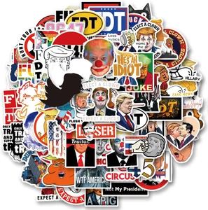 112Pcs - anti Donald 2025 Funny American Not My President against FDT Stickers f - Picture 1 of 12