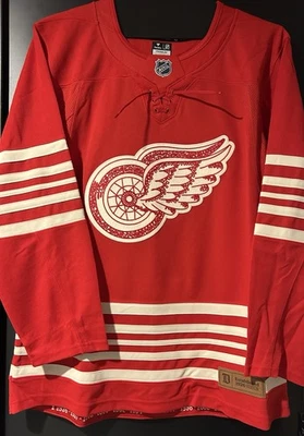 Detroit Red Wings Centennial Fanatics Premium NHL Hockey Jersey Size 50 - Image 1 of 2