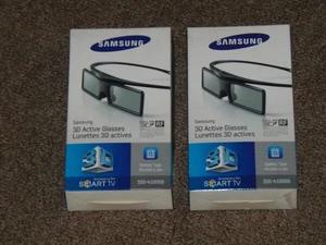 Lunettes Samsung 3D modèle SSG-4100Go 2 paires neuves scellées - Photo 1/1