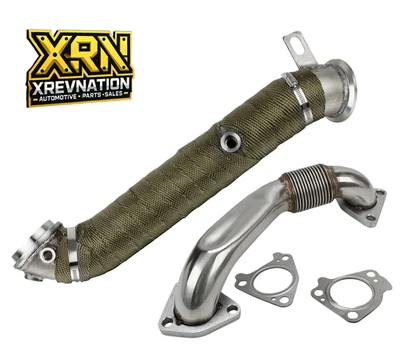 "Tubo turbo de 3"" con tubo ascendente para Chevy GMC 2011-2015 6,6 L LML Duramax diésel" Foto 1 de 3