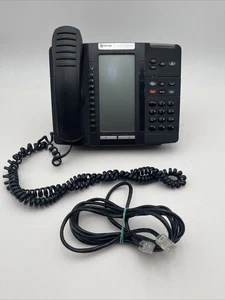 Telefono IP Mitel Nero 5320 5006191 Display LCD VoIP con ricevitore e supporto - Foto 1 di 8