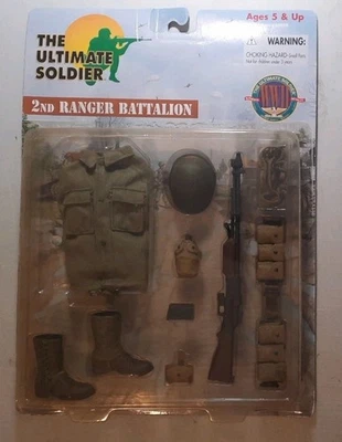 21st Century Toys The Ultimate Soldier 2nd Ranger Battalion WWII Series 1 *NUEVO* Foto 1 de 2