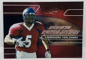 2001 Quantum Leaf LaDainian Tomlinson Rookie Revolution /4000 San Diego Chargers - Picture 1 of 3