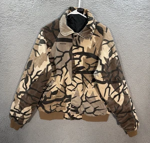 Vintage Predator Camouflage Jacket Adult Large Multicolor Camo 80s 90s Mens - Picture 1 of 18