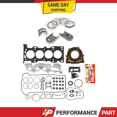Juego completo de juntas cojinetes anillos aptos para Ford Focus Mazda 3 2.0L DOHC Foto 1 de 4