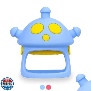 GUIGUZHJ Baby Teether Toys, 100% Silicone Baby Teether Mitten, Teething Glove - Picture 1 of 5