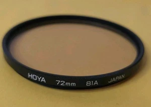 HOYA HMC 72mm 81A Filter Light Balancing High Quality | 72 mm PRO Photography - Picture 1 of 3